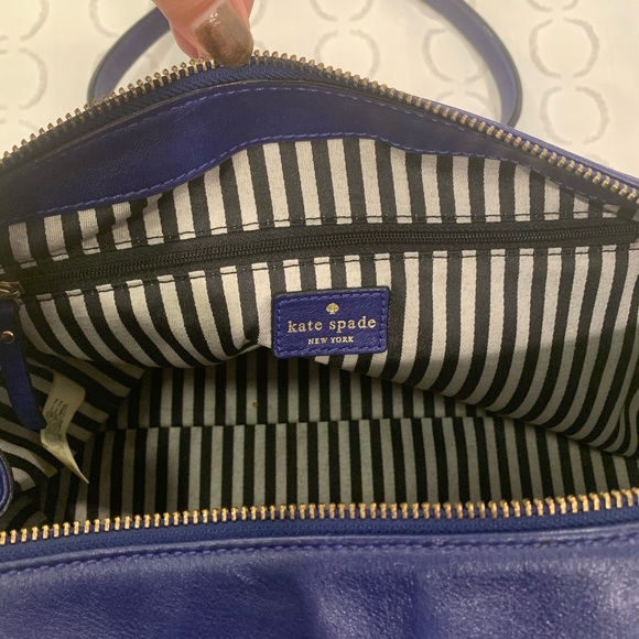 Blue Kate Spade  ♠️ purse - Picture 4 of 8